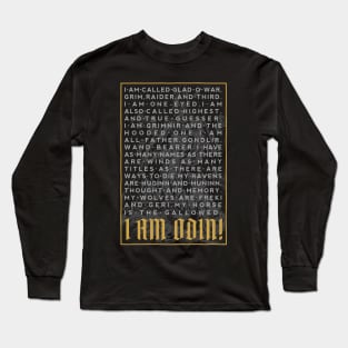 I am Odin - II Long Sleeve T-Shirt